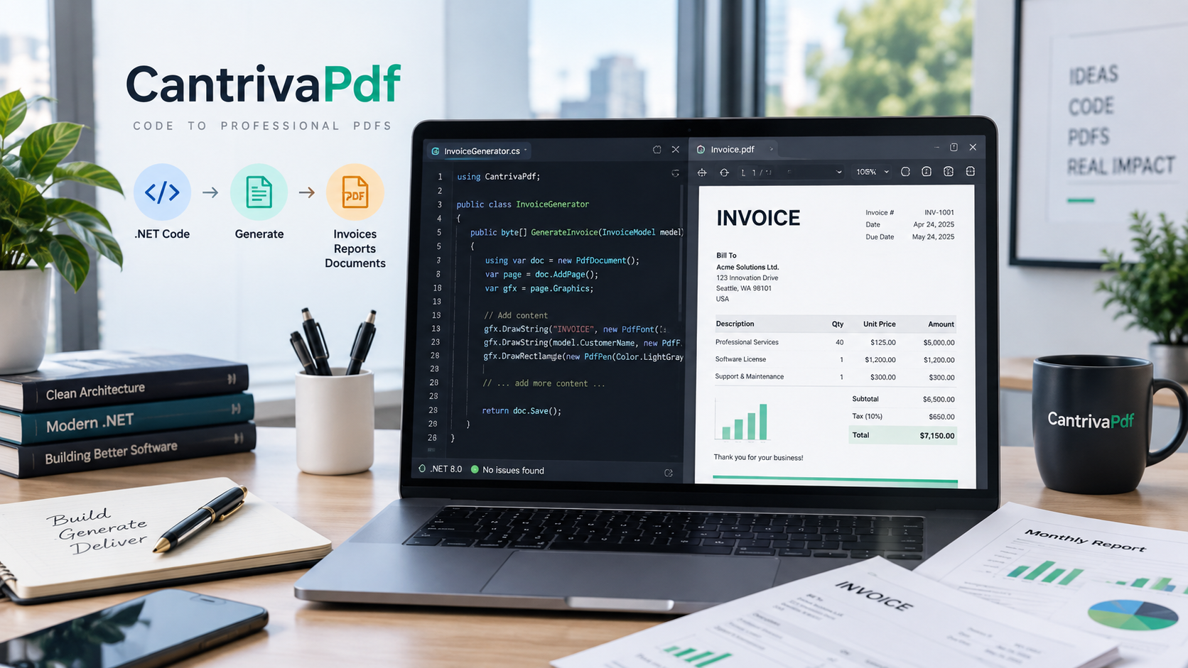 CantrivaPdf .NET Package